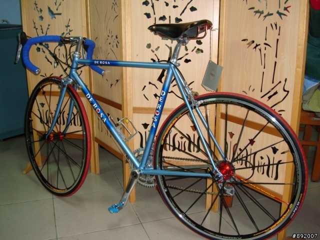 【分享】第一部鋼管公路車─DE ROSA SLX NEX....(組裝完成)