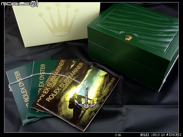 ROLEX 勞力士 16610 LV 綠水鬼潛水錶 [開箱照]
