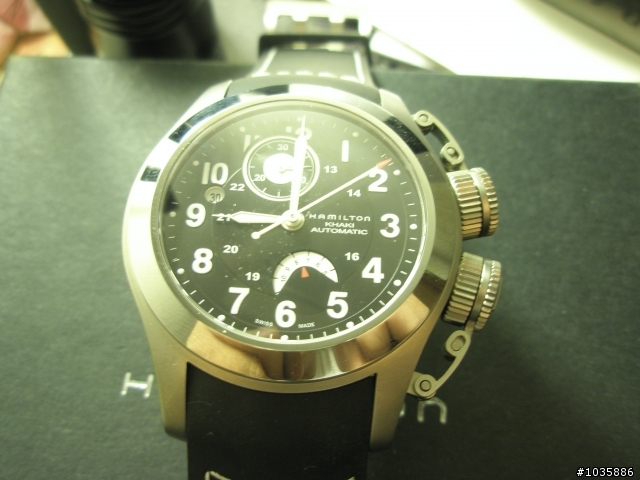 [分享] Hamilton Khaki Navy Frogman Auto Chrono入手!!!