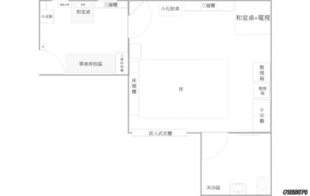 請問在外租屋風水的問題.(附房間配置圖)