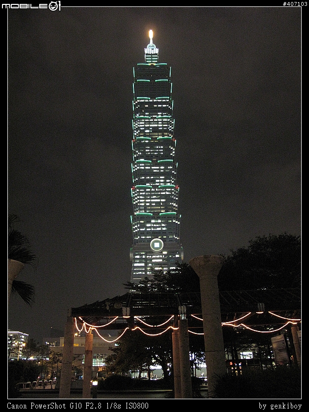 Canon PowerShot G10高ISO測試
