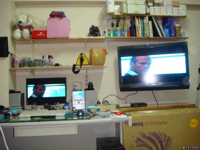[分享]BenQ SD3742 及 HT-S42 壁掛架開箱文