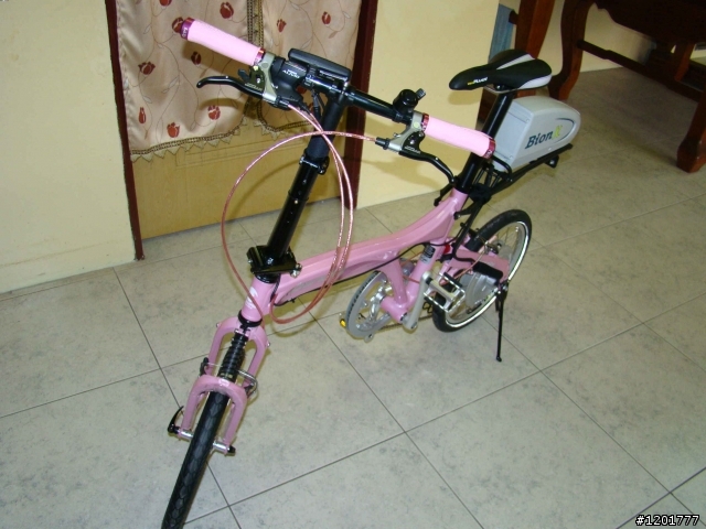 全台第一 ; 電動 Pink Birdy BionX