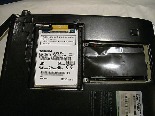 打造完美的高效隨身筆電(UMPC)：KOHJINSHA 工人舍 SX 台灣版 SC3KP08HTW (S47) DIY 換裝 SSD 全圖解篇