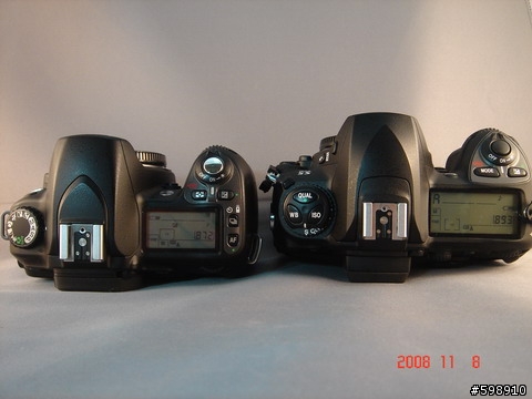 同父異母的差異血統Fujifilm S5Pro VS Nikon D80