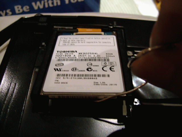 打造完美的高效隨身筆電(UMPC)：KOHJINSHA 工人舍 SX 台灣版 SC3KP08HTW (S47) DIY 換裝 SSD 全圖解篇