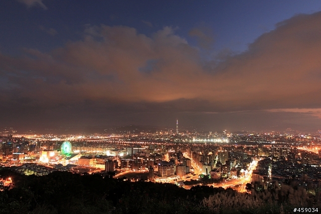 台北的夜空