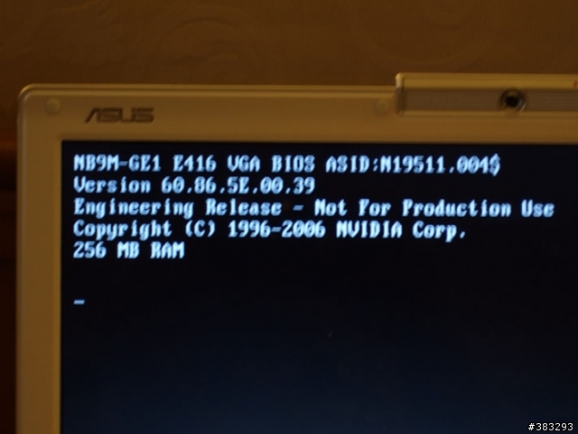 W7Sg 開機出現"Not For Production"