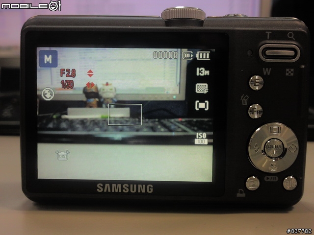 [用手機開箱]偷溜去資展買相機，回辦公室偷偷開箱~~Samsung新相機M310W