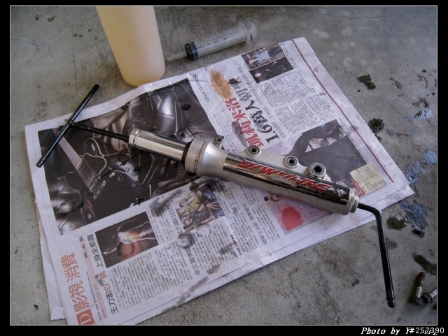[DIY]舊悍將灌前叉油分享