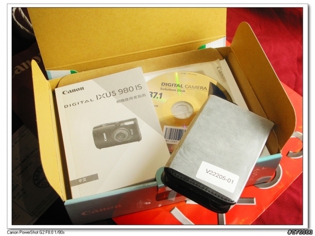 哇！CANON IXUS 980IS
