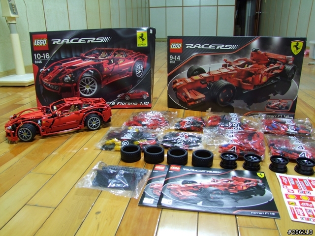 【開箱】 LEGO FERRARI F2008（#8157）