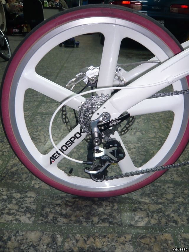 分享朋友的Dahon Mu-P8 六活塞碟煞改裝版~~
