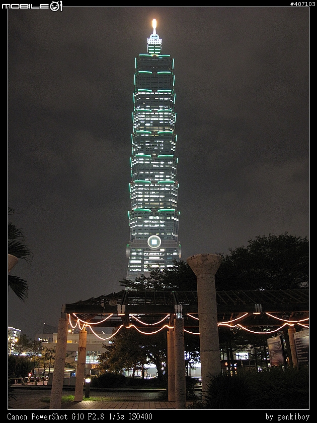 Canon PowerShot G10高ISO測試