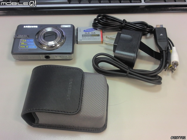 [用手機開箱]偷溜去資展買相機，回辦公室偷偷開箱~~Samsung新相機M310W