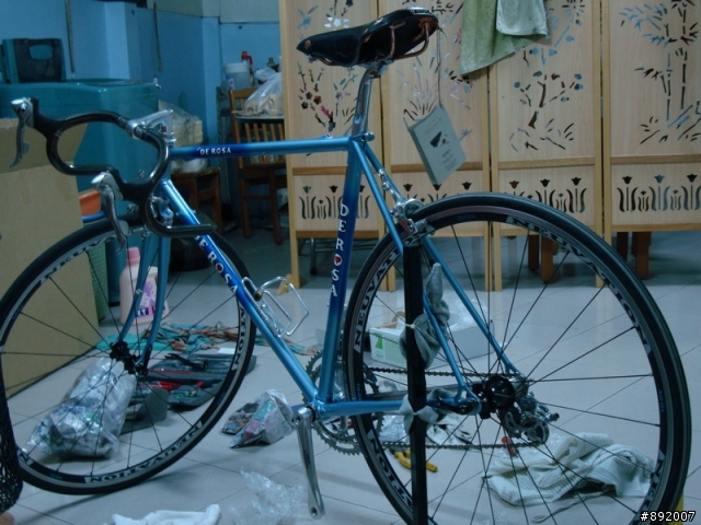 【分享】第一部鋼管公路車─DE ROSA SLX NEX....(組裝完成)