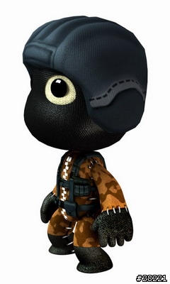 Samsung i908 【小小大星球 之 潛龍諜影】 桌布(400x240)