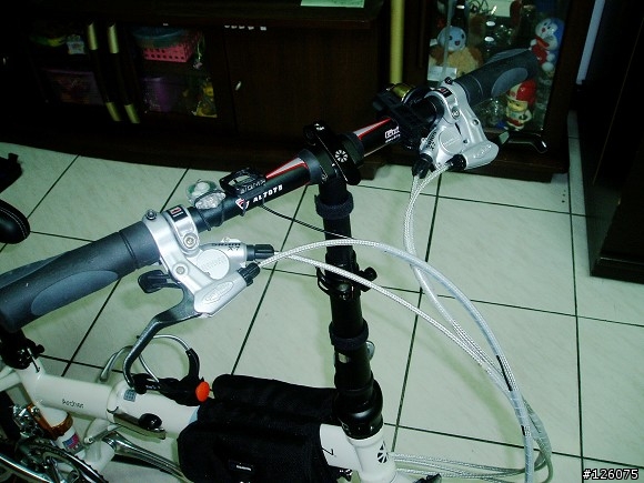DAHON SP18 心中惡魔四起之CT盤、手把改裝篇