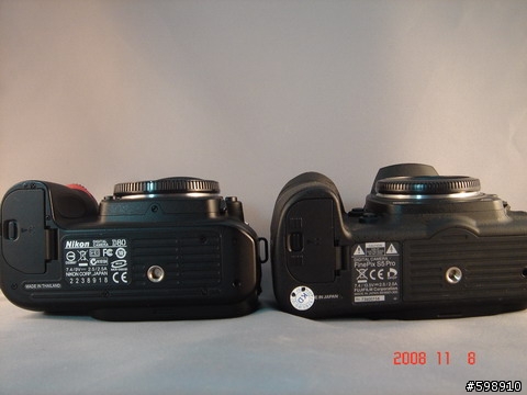 同父異母的差異血統Fujifilm S5Pro VS Nikon D80
