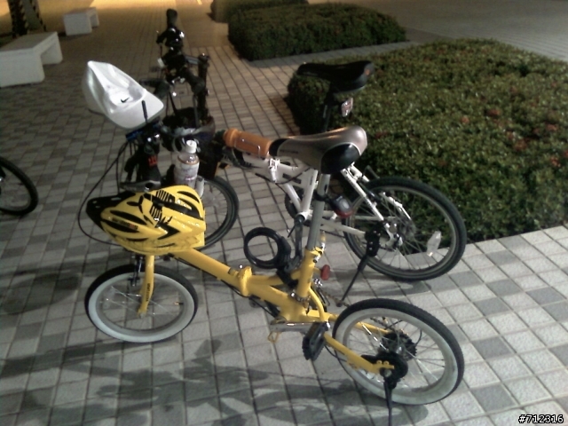 威寶腳踏車(小黃)=台哥大腳踏車(小白)=美利達 fb-106 改..改...改...16吋雙盤無敵小折