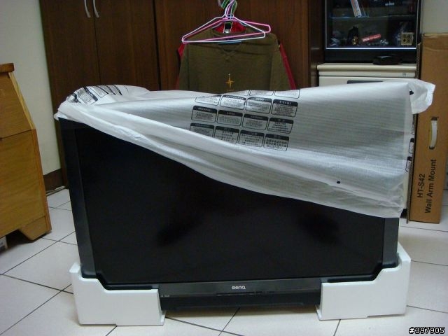 [分享]BenQ SD3742 及 HT-S42 壁掛架開箱文