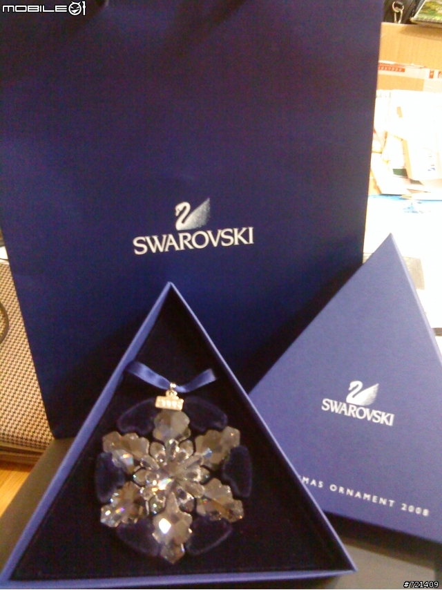 [分享]SWAROVSKI Christmas Ornament 2008開箱文