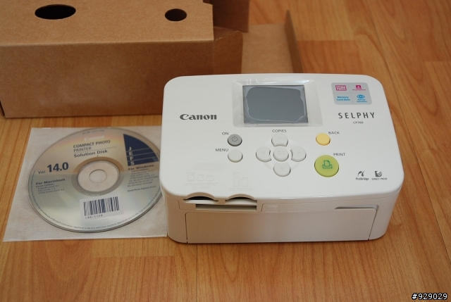 [開箱分享]Canon SELPHY CP760