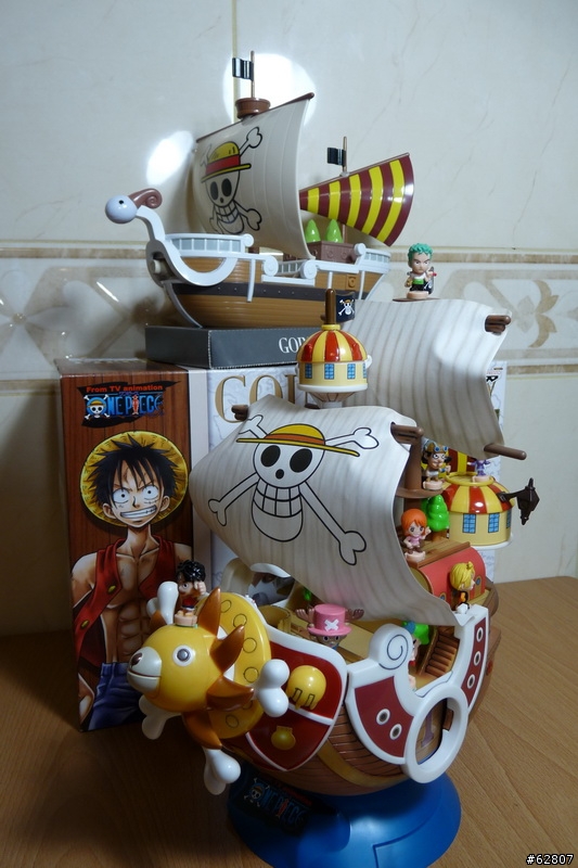 分享....黃金梅利號DX景品(開箱)....還真是沒力號阿