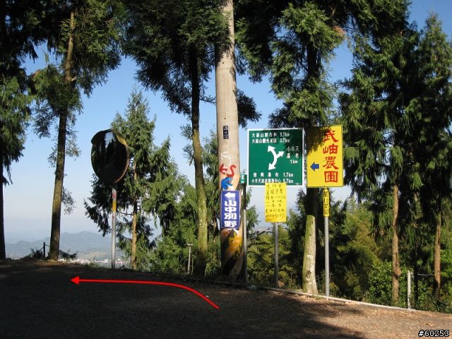 南投縣 鹿谷小半天→山豬湖產業道路→大崙山→羊彎→溪頭→鹿谷小半天