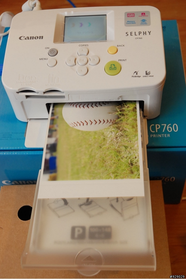 [開箱分享]Canon SELPHY CP760