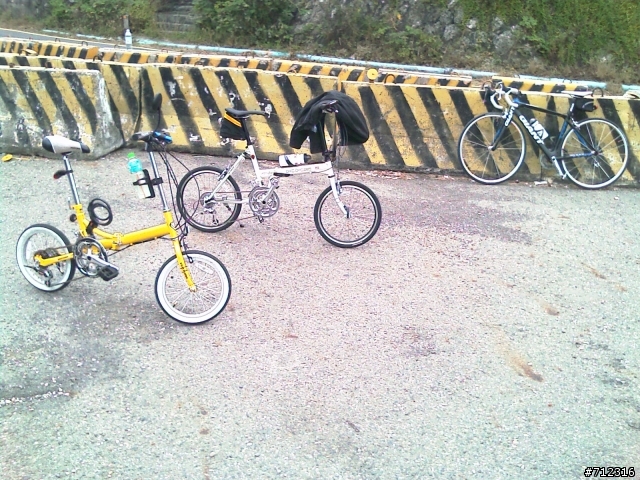 威寶腳踏車(小黃)=台哥大腳踏車(小白)=美利達 fb-106 改..改...改...16吋雙盤無敵小折