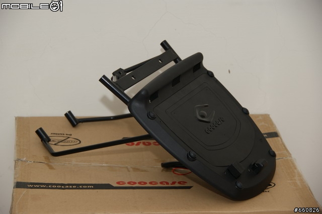 新增機車導航-[漢堡開箱]- COOCASE S-48L + GIVE E450 後行李箱