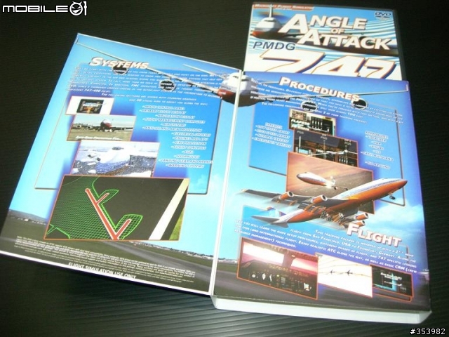 PMDG Boeing 747 Training DVD By AOA 開"盒"分享