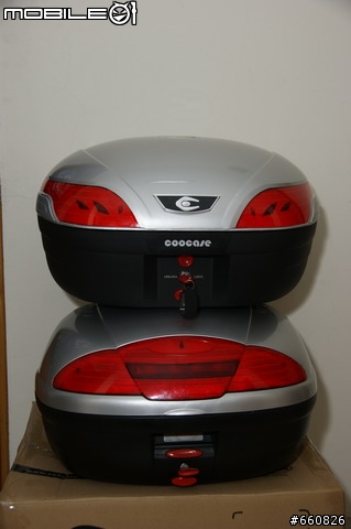新增機車導航-[漢堡開箱]- COOCASE S-48L + GIVE E450 後行李箱