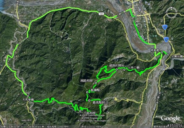 女王的第一次offroad，越嶺線浸林道