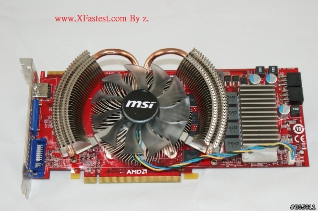 微星9CM超大風扇尺寸顯示卡R4870-MD1G霸氣登場!