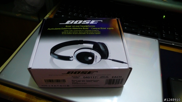 BOSE on-ear 分享 + 小開箱