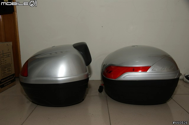 新增機車導航-[漢堡開箱]- COOCASE S-48L + GIVE E450 後行李箱