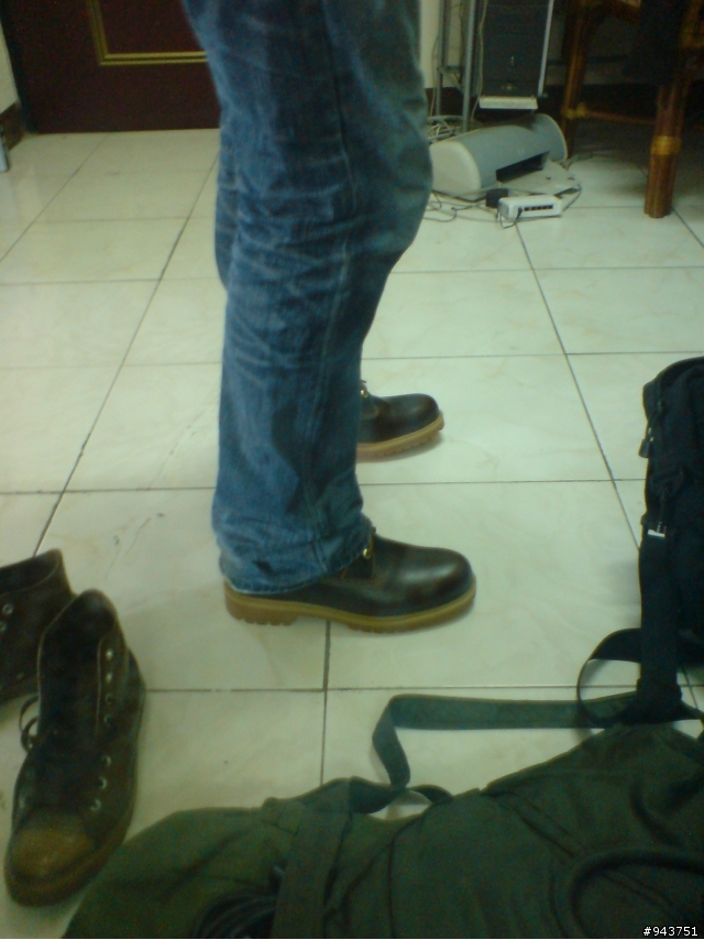 [開箱] 當季TIMBERLAND 酒紅色6吋靴 33574