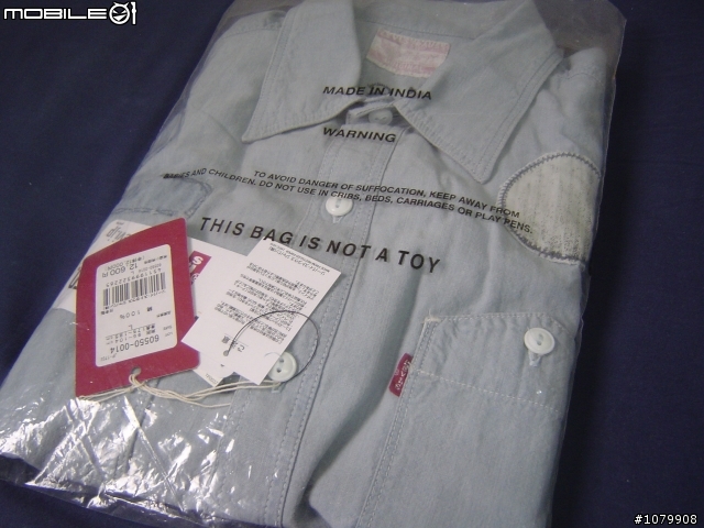 [分享]更新 LEVI'S 貼布加工牛仔襯衫 60550-0014