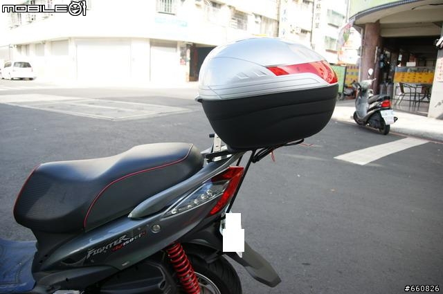 新增機車導航-[漢堡開箱]- COOCASE S-48L + GIVE E450 後行李箱