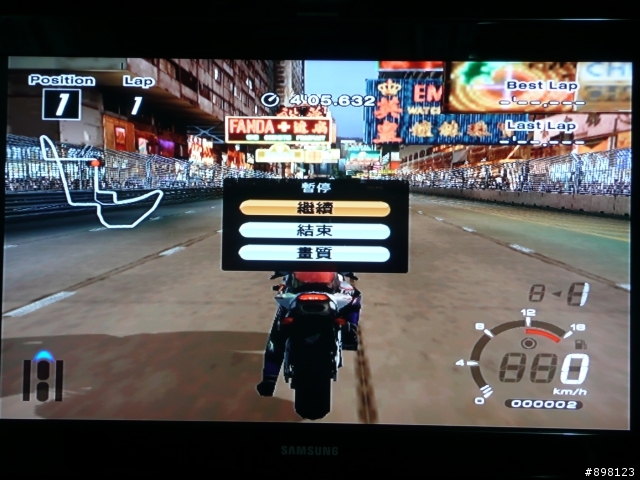 PS2接AV及色差的畫面之比較