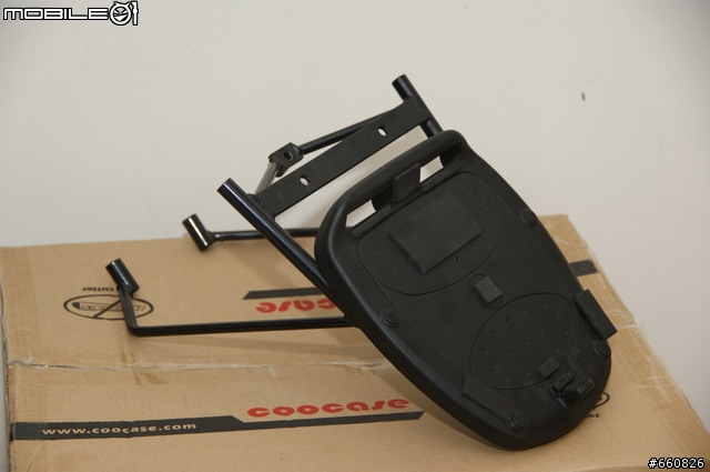 新增機車導航-[漢堡開箱]- COOCASE S-48L + GIVE E450 後行李箱