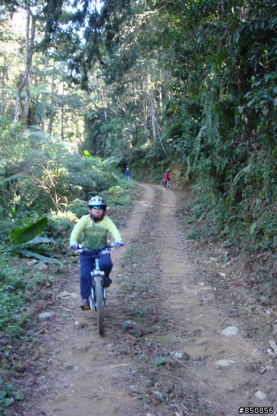 女王的第一次offroad，越嶺線浸林道