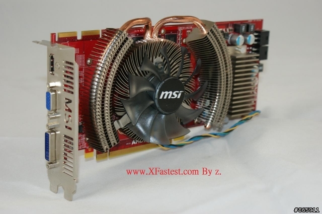 微星9CM超大風扇尺寸顯示卡R4870-MD1G霸氣登場!