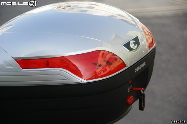 新增機車導航-[漢堡開箱]- COOCASE S-48L + GIVE E450 後行李箱
