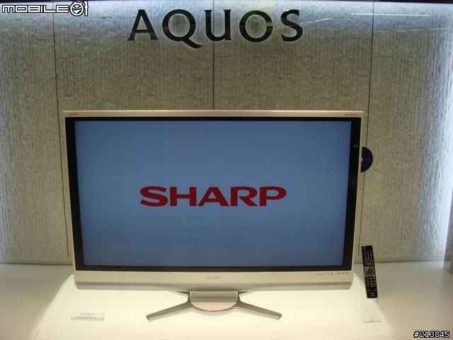 Sharp LCD TV與藍光DVD合體~~全世界第一台~發表