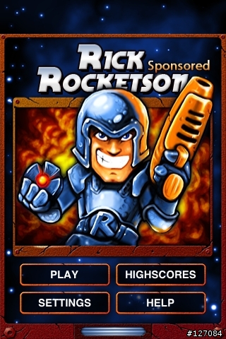 iPhone酷遊戲: 老學校遊戲機GW helmet +Rick Rocketson