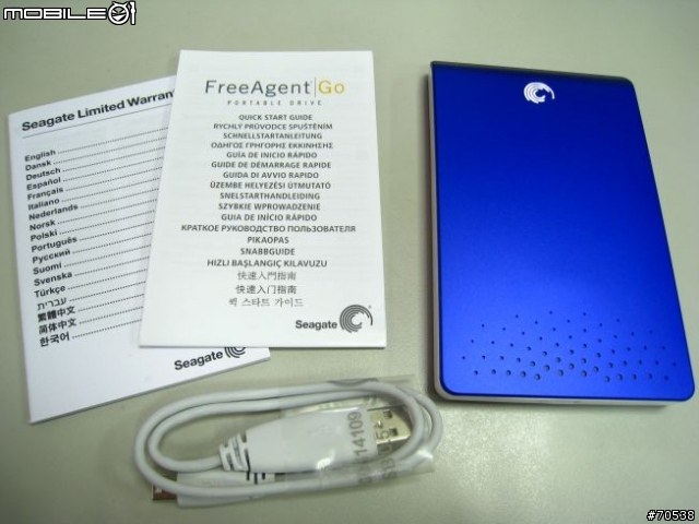 [開箱] 和Aspire One最速配的Seagate FreeAgent Go 2.0 外接硬碟