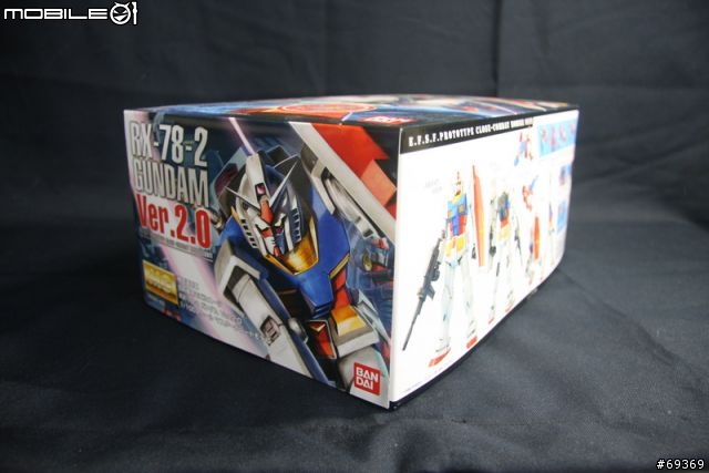 [素組]MG 1/100 RX-78-2 鋼彈2.0版